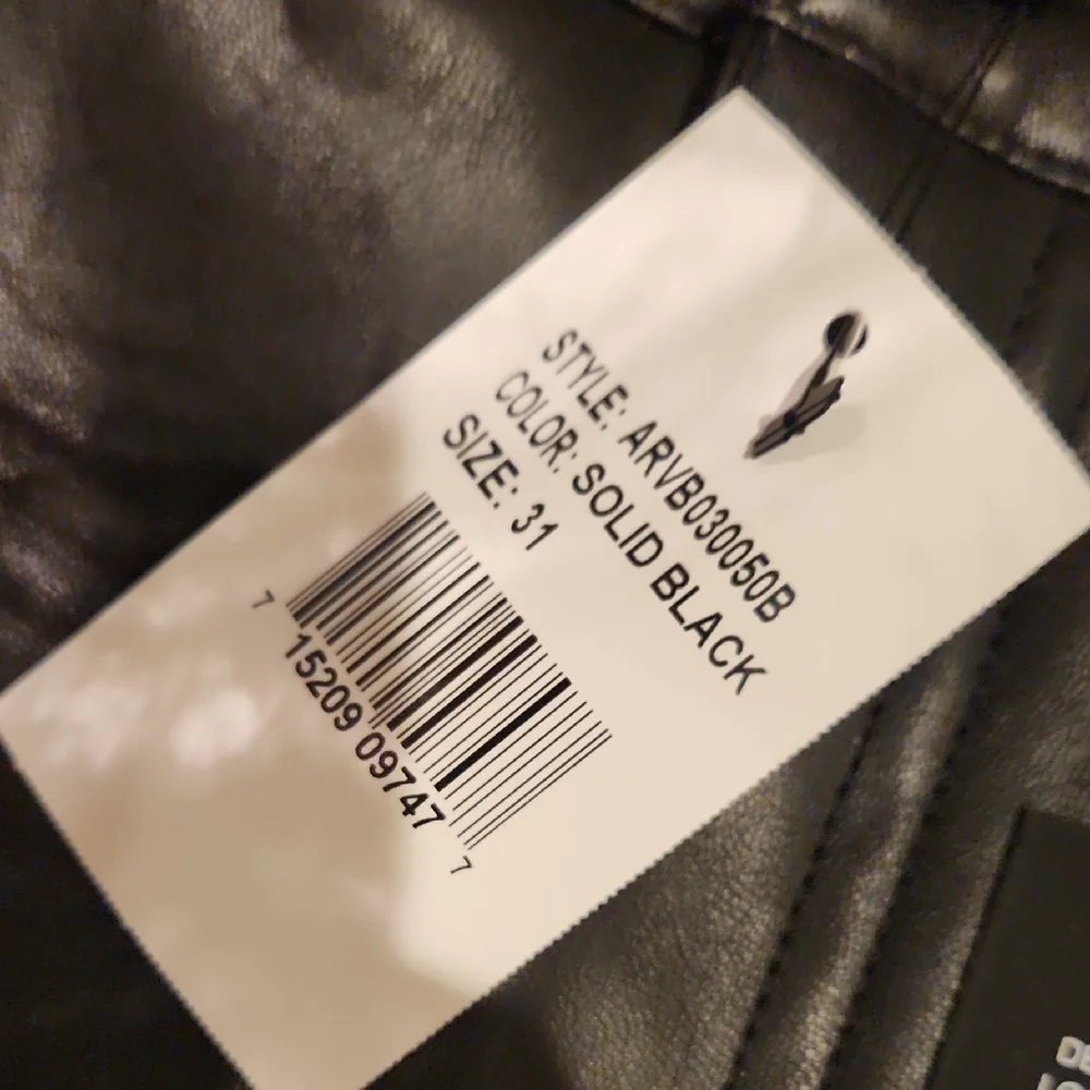 ❤️ NWT! AFRM × REVOLVE DAWSON LOW RISE WIDE LEG VEGAN LEATHER PANTS, 12 (31) - Picture 7 of 13